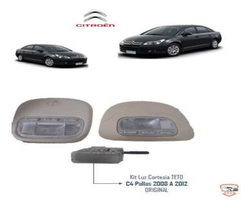 Kit Luz Interna Cortesia Citroen 9655070677 C4 2008