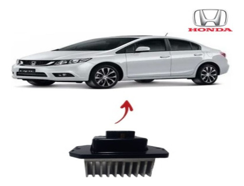 Resistência Caixa Evaporadora Civic 2012 2013 2014 2015 2016