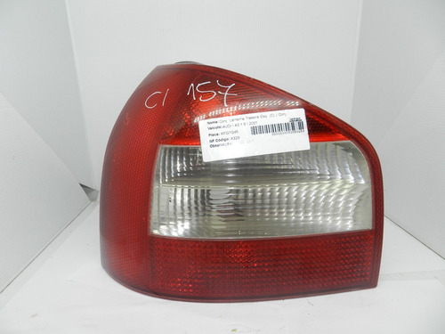 Lanterna Traseira Esquerda Audi A3 2001 A 2006 Com Detalhe