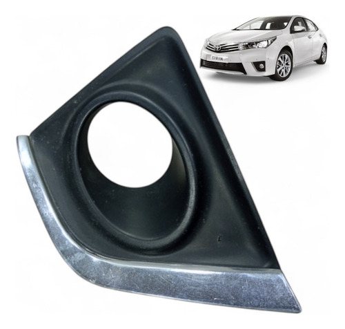 Moldura Farol Milha Toyota Corolla 2014 2015 2016 2017