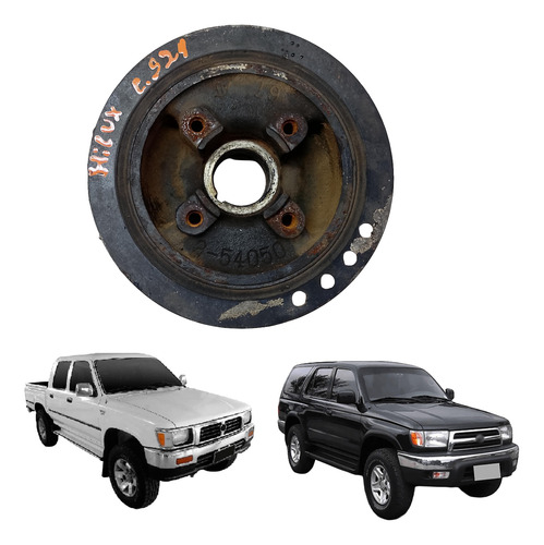Polia Virabrequim Hilux 2.8 Diesel 1993 2005 Original Usado