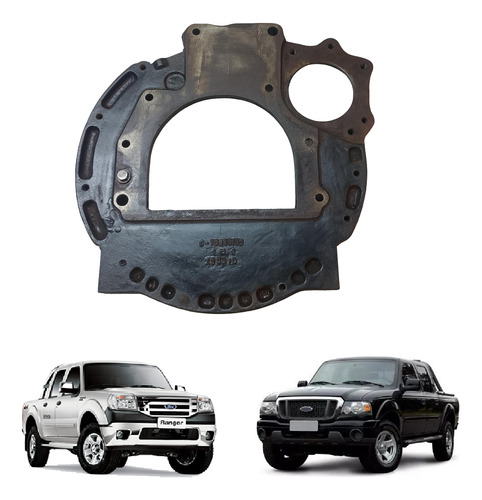 Flange Capa Seca Caixa Motor Ranger 3.0 2005 A 2012 Usado
