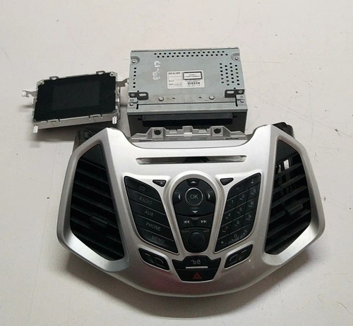 Kit Multimídia Rádio Completo Ecosport 13/17 Bm5t18c815pd