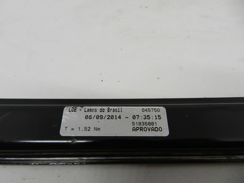 Máquina Vidro Manual Dianteira Direita Uno Vivace 10/14