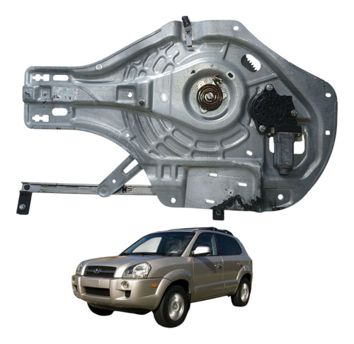 Máquina Vidro Porta Tras. Dir. Hyundai  Tucson 2010 (ap)