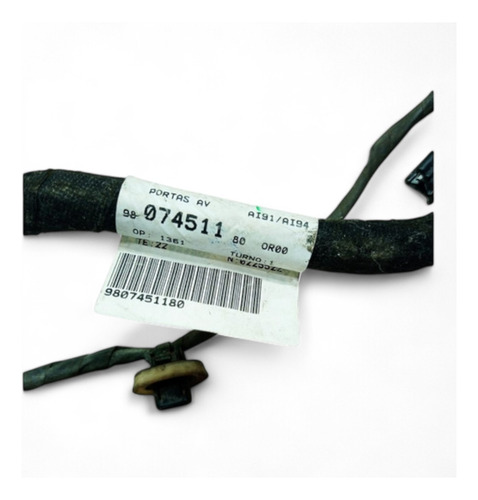 Chicote Da Porta Dianteira Esquerda Peugeot 208 2013 A 2016