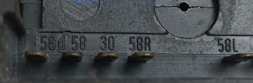Botão Interruptor Luz Farol Vw Golf Polo 58d583058r