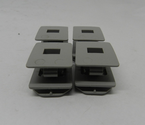 Kit 4 Clipes Soleira Porta Ford Ka Bronco Fusion 2018 A 2021