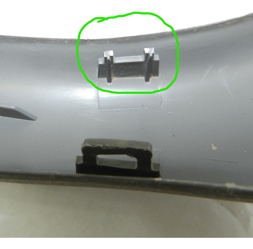 Moldura Puxador Dianteiro Le Vw Gol Parati G2 95/01 Detalhe