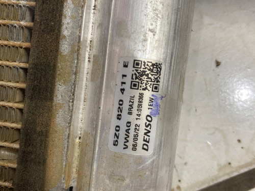 Condensador Ar Condicionado Vw Gol 1.6 8v 2020 2021 2022