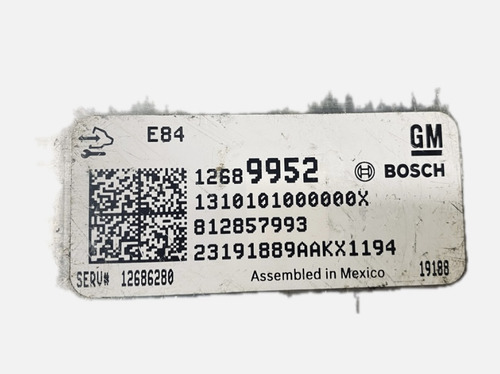 Módulo Injeção Gm Ônix Prisma Cobalt Spin 16-19 E84 12689952