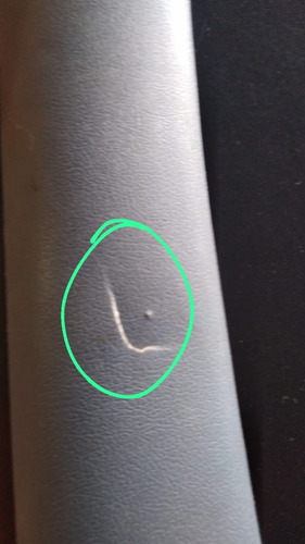 Moldura Para-brisa Lado Esquerdo Ford Ka 93/96 Com Detalhe