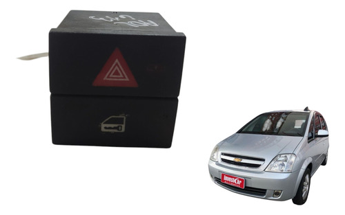 Botão Pisca Alerta 93332974 Gm Meriva 2011 (al) Adl Cxa 613