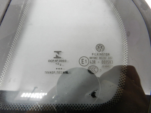 Vidro Fixo Porta Traseira Esquerda Vw Gol Voyage G5 G6 G7 G8