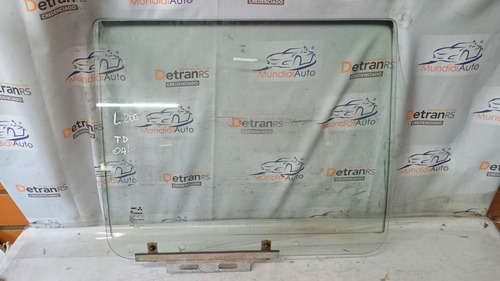 Vidro Pt Traseiro Direito Mitsubishi L200 2004/12 25896