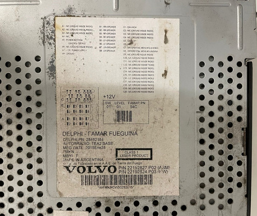 Rádio Fh 460 2022 - 28462184 / 22192827 / 22192824