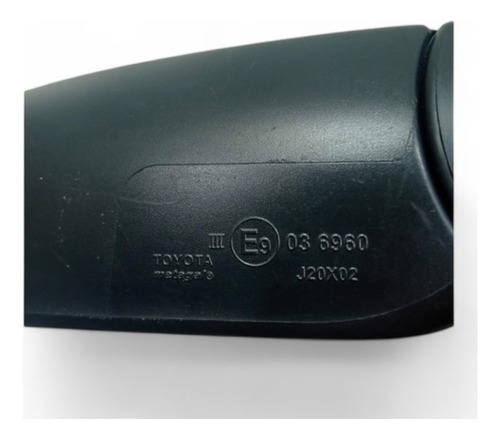 Espelho Retrovisor Manual Direito Toyota Etios 2013 A 2019
