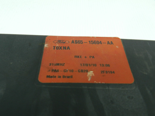 Modulo Conforto Ford Fiesta 2004 2005 A 2012 As6515604aa