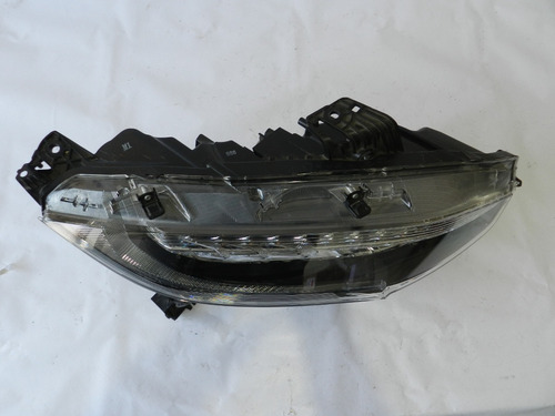Farol Esquerdo Full Led Honda Civic G10 17/22 Com Detalhe
