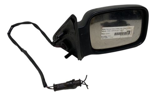 Espelho Retrovisor Elétrico Vw Apollo Ford Verona Direito