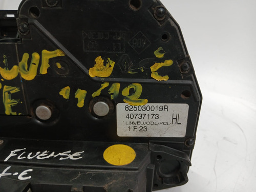 Fechadura Porta Traseira Esquerda Renault Fluence 2011 A 18