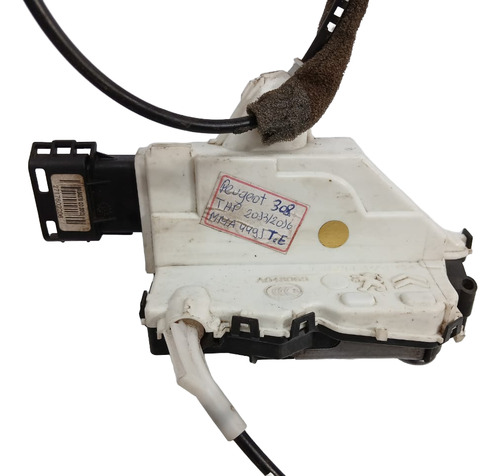 Fechadura Da Porta Traseira Esquerda Peugeot 308 2012 A 2019