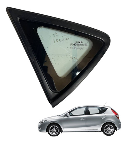 Vidro Fixo Vigia Lateral Esquerdo Hyundai I30 2009 2010 2011