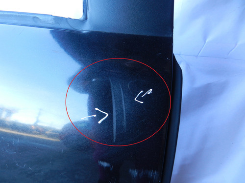 Porta Traseira Direita Vw Parati G3 4p 03/05 Com Detalhe