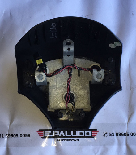 Capa Volante Sem Air Bag Peugeot 206 2006 A 2008 Detalhe