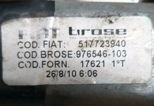 Maquina Vidro Dianteira Esquerda Fiat Palio 2013 517723940