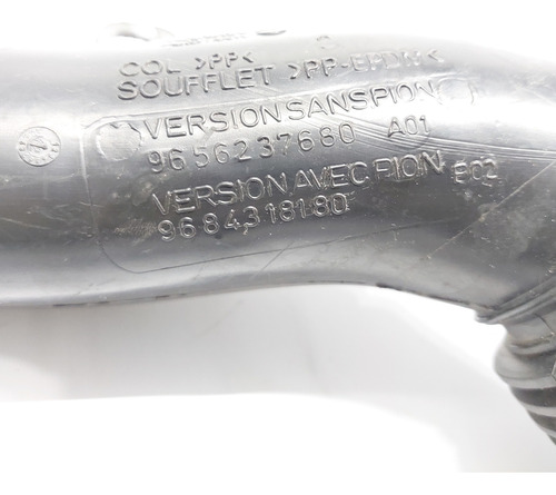 Duto Tubo Cano De Admissão De Ar 308 408 3008 C4 1.6 16v Thp