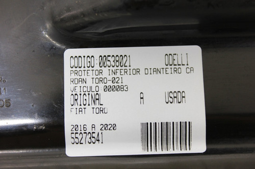 Protetor Inferior Diant Cardan Toro 16/20 Usado (021)