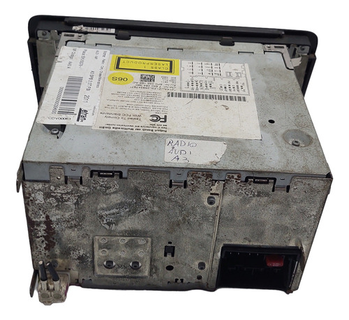 Rádio Original Audi A3 Ano 2009 A 2014 C/ Detalhe