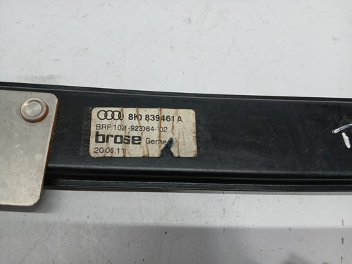 Maquina Vidro Porta Traseira Esquerda Audi A4 Sedan 09 A 15