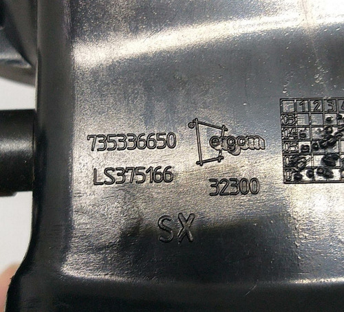 Difusor Lado Esquerdo Fiat Palio 2007 2008 2009 735336650