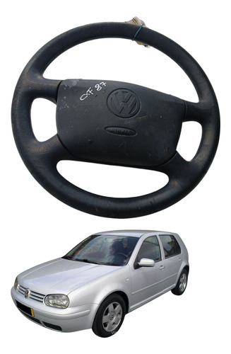 Volante Direção Vw Golf 2000 (ap) Cxf 87